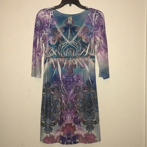 Western rhinestone dress